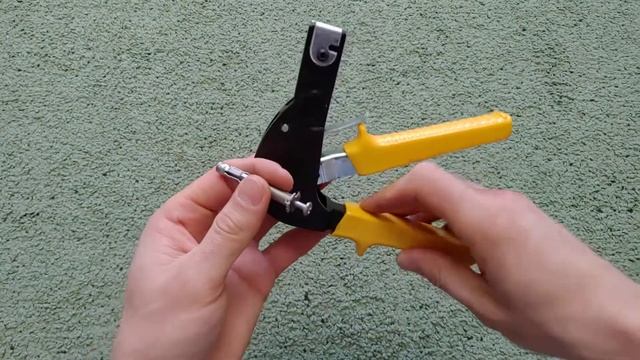 Заклепочник TOPEX для гипсокартонных дюбелей смотреть онлайн