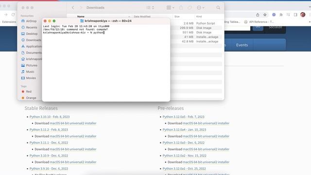 How to install latest Python3 version in M1 chip macos | Python Tutorial