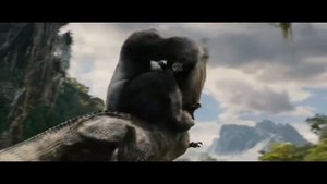 King Kong vs T Rex Fight Scene   King Kong 2005 Movie CLIP 1080p 60 FPS HD