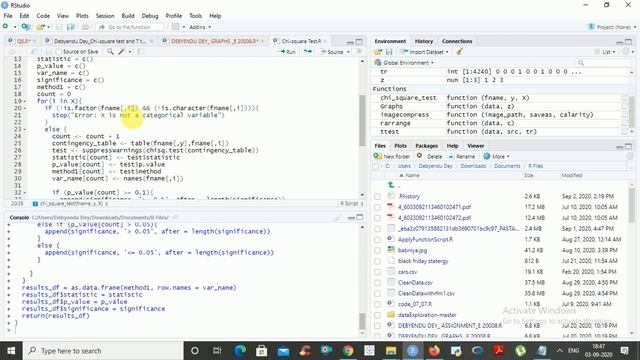Chi Square test смотреть онлайн