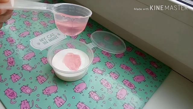 Пробую сделать слайм из клея Луч! | смотреть онлайн