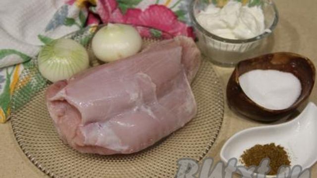 Подлива из индейки со сметаной