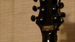 Schecter Synyster Gates Custom with Seymour Duncan Invader Pickups, Review and Short Demo