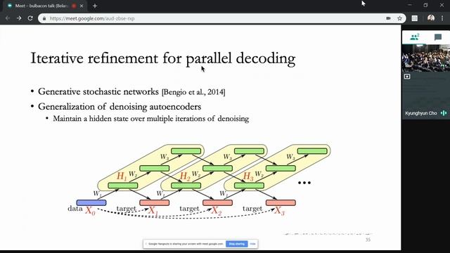 Кюнхюн Чо (NYU, FAIR) - Три подхода к генерации последовательностей нейросетями смотреть онлайн