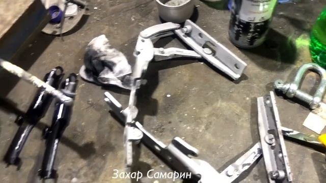 Красим , косячим , петли капота смотреть онлайн