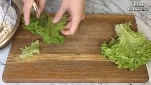 Улетная Закуска Конвертики из Листьев Салата с Сыром!!! / Праздничная Закуска / Cheese Snack