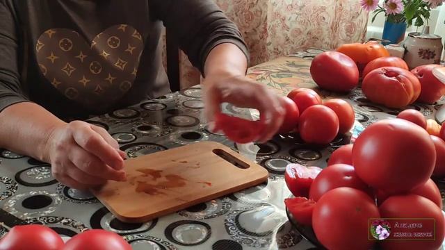 Дегустация томатных новинок. Лось F1, Пень F1, Малиновые купола F1 и другие. смотреть онлайн