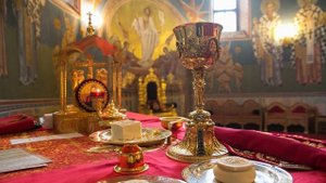 Последование ко Святому Причащению на церковнославянском языке//Правило перед Причащением