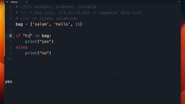 Python List nədir? #python #kodyaz смотреть онлайн