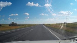 Дорога в Калманку (Алтайский край) 26 июля