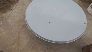 Покраска спутниковой тарелки