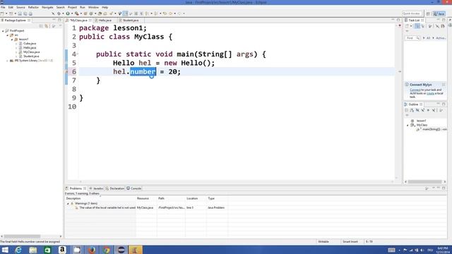 Java Tutorial For Beginners 24 - The final keyword in Java смотреть онлайн