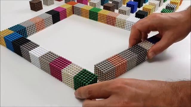 Гигантский КУБ из 20000 магнитов!!! смотреть онлайн