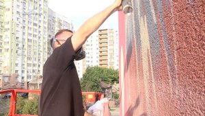 Самарские художники создают новый мурал