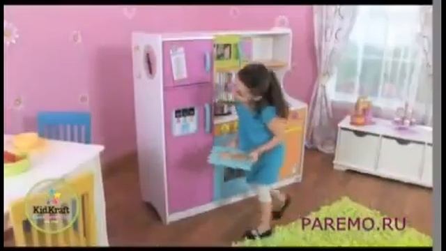 Детская КУХНЯ ДЕЛЮКС (KidKraft) смотреть онлайн