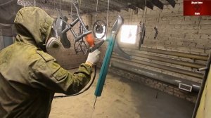 ИЖ Юпитер К .  Порошковая покраска , пескоструйная обработка