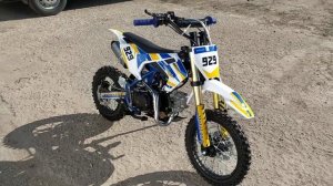 Питбайк Motoland TCX 125, 14"/12", синий