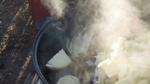 УТКА ТУШЕНАЯ С КАПУСТОЙ В КАЗАНЕ#утка#казан#капустатушеная#уткавказане#