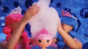 Кукла Лалалупси Русалочка с пеной и мыльными пузырями