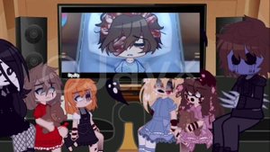 Creepypasta's react to Afton Family|C.C/Evan Afton| part 2/4|○Jay×