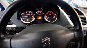 Пежо 207 1.6 EP6 нет зарядки/плавают обороты.