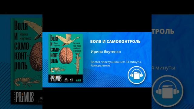 АудиоКнига "ВОЛЯ И САМОКОНТРОЛЬ" Автор Ирина Якутенко смотреть онлайн