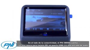 El monitor de coche PNI DB900 tiene una pantalla táctil de 9 pulgadas