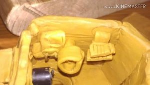 Как сделать из пластилина тяжёлый танк КВ-2