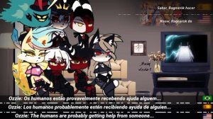 Helluva boss react Humanos (Shuumatsu no Valkyrie) - Humanidade | M4rkim | 🇧🇷 | 🇪🇦 | 🇺🇲