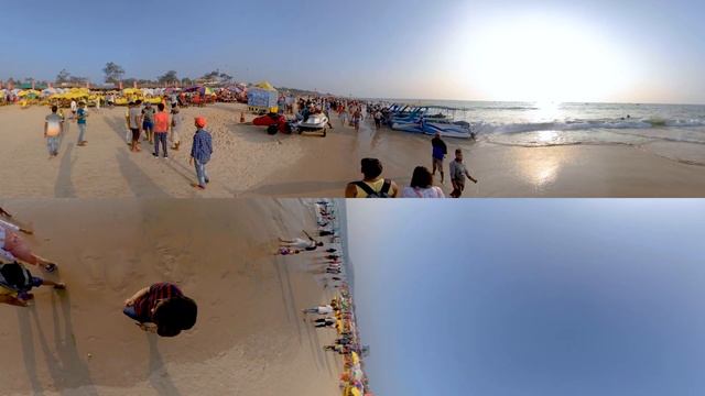 Calangute Beach, Goa | 360° Video