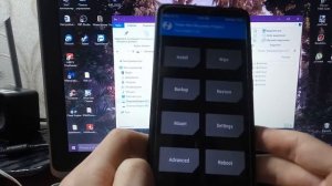 Устновка TWRP OrangeFox ROOT на Xiaomi Redmi 8A