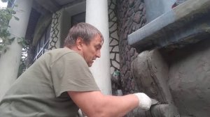 Резьба по бетону.часть 4