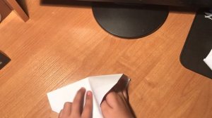 Хлопушка из бумаги (делайте из двойного листка из тетрадки моя ошибка)