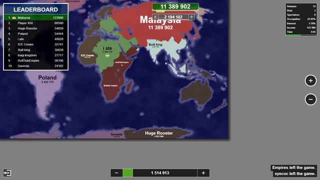 Battle Royale Free For All Victory Strategy! Territory Games io - Territorial IO смотреть онлайн