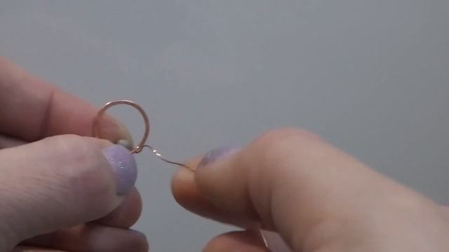 Round Wire Beaded Flower Pendant Beginner Simple Wire Wrapping Tutorial смотреть онлайн