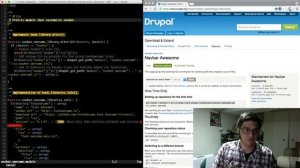 Writing a patch for a Drupal project.