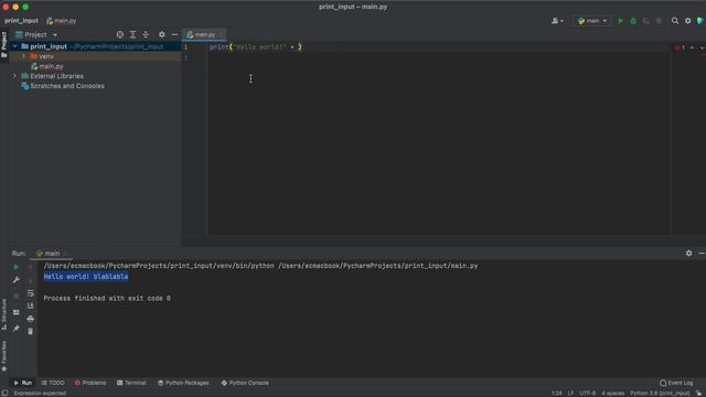 Python for beginners, PART 1. PRINT- & INPUT STATEMENT смотреть онлайн