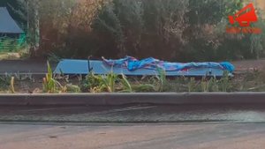 Беспилотник упал на жилой дом в Таганроге