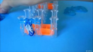 Как плести браслеты из резинок на станке