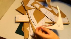 DIY King Leonidas Spartan Helmet Part 1 - Cardboard (free PDF)