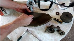 Триммер Stihl FS 55 Мотокоса Замена углового редуктора