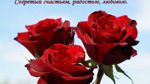 Красные розы. С днем рождения! смотреть онлайн