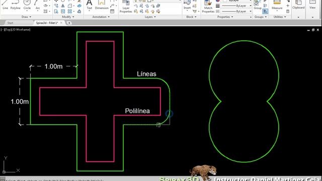 Empalmar Redondear Fillet 2d 1 Autocad смотреть онлайн