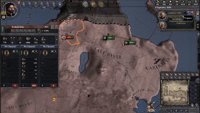 Crusader Kings 2 - A Game of Thrones - Pt.38 "Attack on Arrendell" смотреть онлайн