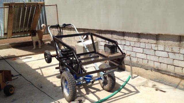 самоходная тележка из скутера смотреть онлайн