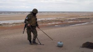 Как российские саперы разминируют побережье в зоне СВО