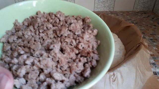ЗАЛИВНОЙ ПИРОГ С ФАРШЕМ!!! ОРЕХОВАЯ ПРИПРАВА!
