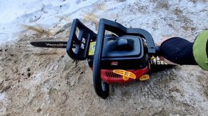 homelite csp 3314 - запуск на горячую