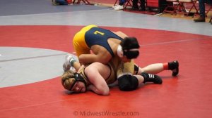 170 – Diego Mendoza {G} of East Leyden IL vs. Drake Runyon {R} of Grayslake North IL