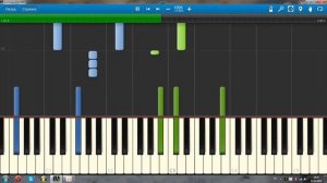 Шерлок холмс Собака баскервилей piano synthesia Very SLOW